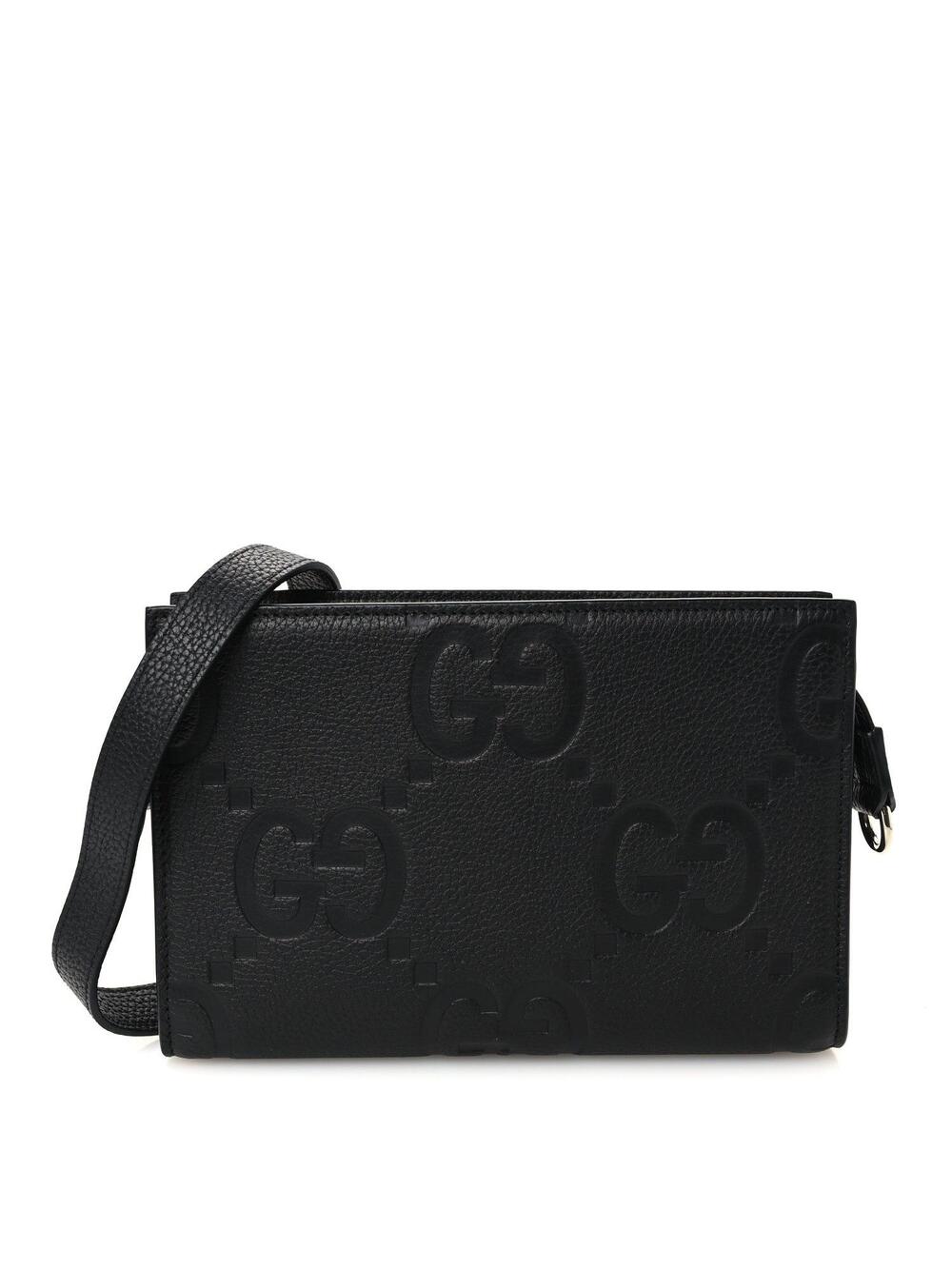 Gucci Piuma Calfskin Jumbo Gg Embossed #362123G12B